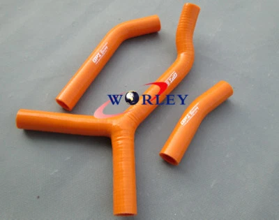 Silicone Radiator Hose for KTM 250 SX S 250SX 2003 2004 2005 2006 ORANGE Foto 1 de 4