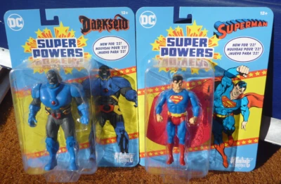 Super Powers Superman & Darkseid Action Figures DC Direct McFarlane NEW!! - Image 1 of 2