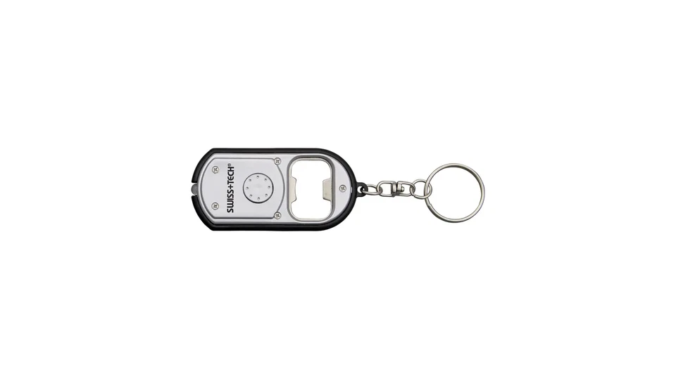 SwissTech Key Chain LED Flashlight with Bottle Opener (MLUCSBK-OP) - Image 1 of 1