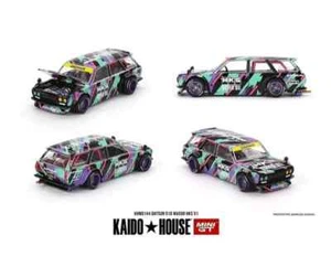 Datsun 510 Wagon HKS V1 Power Nr#144 *** Mini GT KAIDO HOUSE 1:64 - Imagen 1 de 4