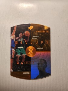 1997-98 Spx Bronze Die Cut Chauncey Billups  Boston Celtics #3