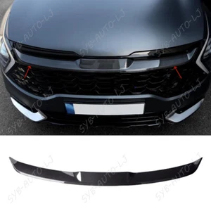 Fit For 2023-2025 Kia Sportage ABS Carbon Fiber Grille Trim strip - Picture 1 of 6