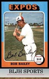 1975 Topps #365 Bob Bailey  Montreal Expos