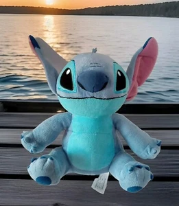 Disney Lilo & Stitch 11 inch Plush Toy STITCH Stuffed Animal Blue,Pink Ears - Picture 1 of 6