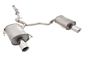 X-Force 2.5" Ab-Kat-Auspuff - passend für Subaru Legacy BL9 BP9 EZ30 3.0L - Bild 1 von 3