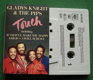 Gladys Knight & The Pips Touch inc I Will Survive + Cassette Tape - TESTED - Picture 1 of 3