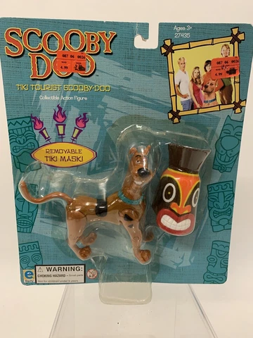 Vintage 2002 Scooby Doo Movie Tourist Scooby Action Figure Sealed New Cover