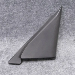 Cubierta de montaje de espejo de panel de puerta delantera derecha Civic Sedán 2001-05 negra OEM 77626 - Imagen 1 de 6