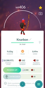 !!! Pokémon GO NEW Exclusive CHARCADET Trade ULTRA RARE Knarbon Tausch !!! - Bild 1 von 2