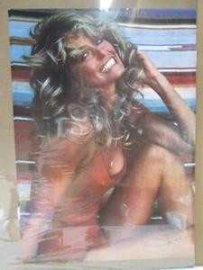Poster Vintage Farrah Fawcett attrice 1976 Inv#7909 - Foto 1 di 5