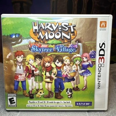AUTÉNTICO Harvest Moon: Skytree Village Nintendo 3DS, 2016 PROBADO EN CIB y funcionando Foto 1 de 4