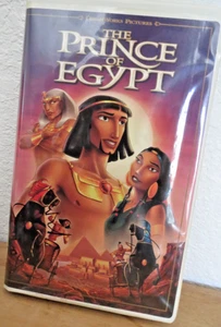 Prince of Egypt ~ 1998 VHS ~ Dreamworks Home Entertainment ~ Clamshell - Picture 1 of 2