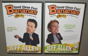 2 DVD lot - Jeff Allen - Bananas Comedy - Act 1 and Act 2 - Picture 1 of 2
