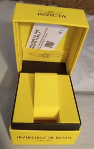 Invicta Yellow Classic Single Slot Box - Picture 1 of 7