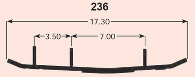 Sports Parts Inc Ripper Four75 Runners for 2006 Polaris 550 Classic Snowmobile - Image 1 of 2