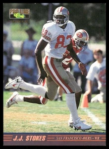 1995 Pro Line Series II #II-55 J.J. Stokes San Francisco 49ers Football Card - Bild 1 von 2