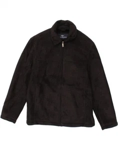 DOCKERS Mens Sherpa Jacket UK 38 Medium Black Polyester BP05 - Picture 1 of 3