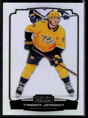2022-23 O-Pee-Chee Platinum Rainbow #40 Tanner Jeannot - Image 1 of 2