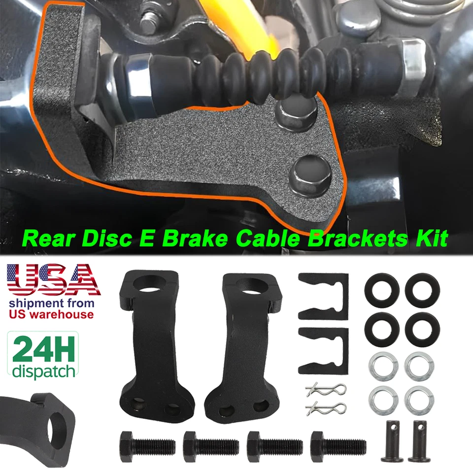 Perno de soporte de cable de freno de disco trasero E para Honda CRX Civic Del Sol y Acura Integra Foto 1 de 4