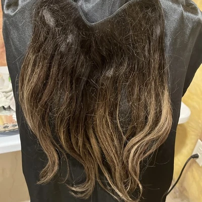 extensiones de cabello halo remy cabello humano Foto 1 de 4