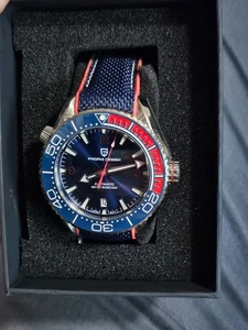 Orologio meccanico automatico uomo PAGANI DESIGN PD-1679 stile subacqueo Pepsi - Foto 1 di 6