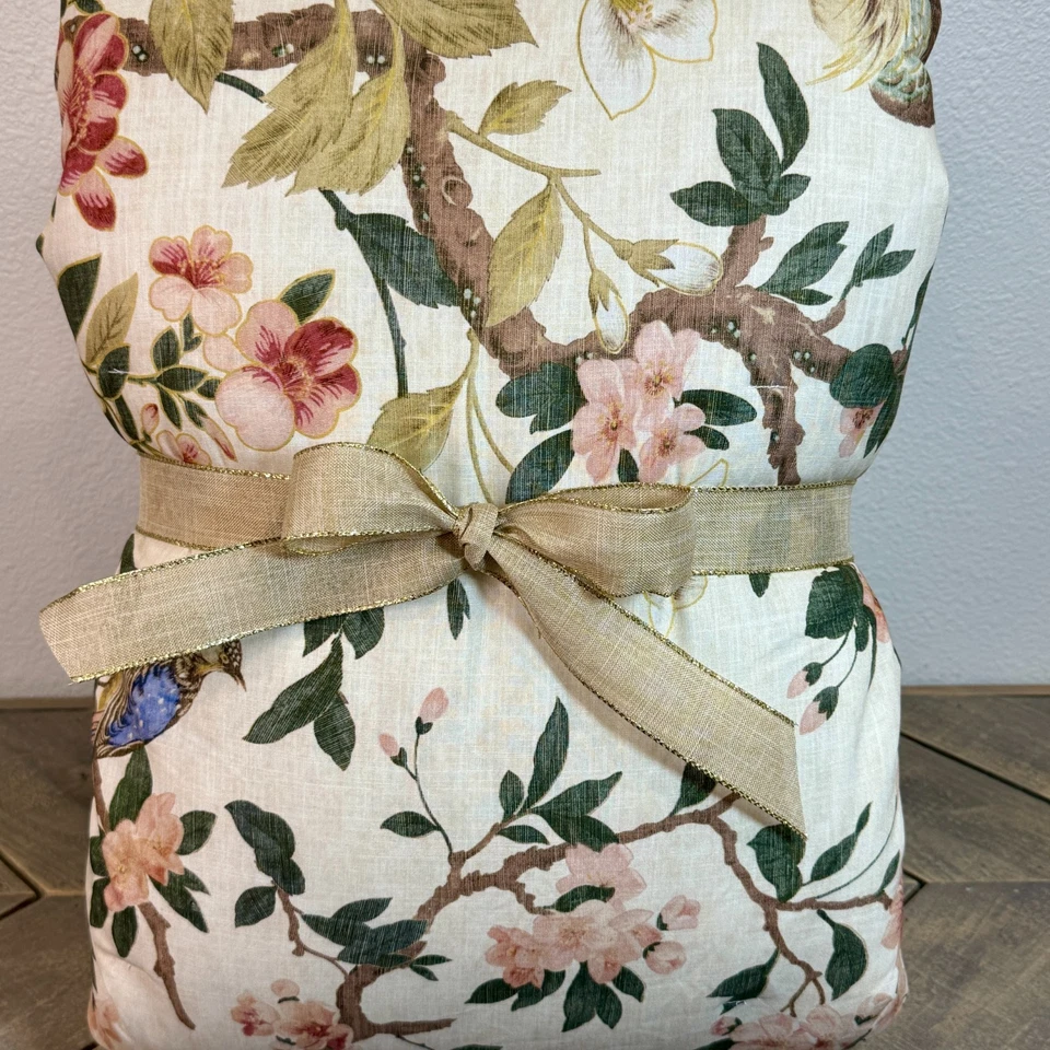 NEW!! POTTERY BARN NOLA SONGBIRD COMFORTER, FULL QUEEN ~ IVORY - Image 1 of 4