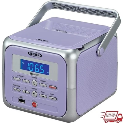 Top Loading CD MP3 Player Bluetooth FM Radio USB Recording Stereo Audio Stream - Image 1 of 4