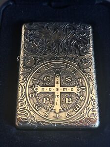 RARE Zippo Lights Armor 5-side Constantine in velvet Box NEW