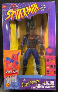 RARE Vintage 1994 ToyBiz 10” DELUXE EDITION SPIDER-MAN VARIANT Action Figure MIB - Picture 1 of 2