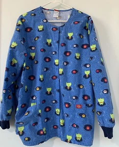 SCRUB UNIFORM TOP DRUCKKNOPFLEISTE VORNE Dickies LARGE Langarm FRÖSCHE EU - Bild 1 von 7