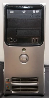 Dell Dimension E521 80GB Athlon 64 2Ghz 512M RAM Windows XP Retro Gaming, Extras - Image 1 of 4