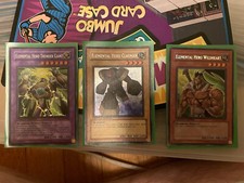EHC2 lot: Elemental hero clayman, wildheart, thundergiant Yugioh