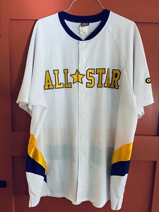 2004 NBA All Star Game Shooting Shirt Warm Up Jersey LA Lakers Colors 34.5" Long - Picture 1 of 14