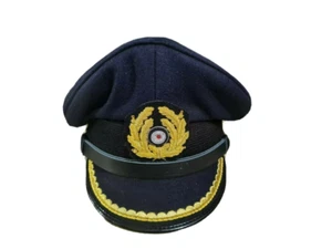 WW2 Kriegsmarine Company Grade Officer Visor Cap Hat WWII Reproduction's German - Picture 1 of 10