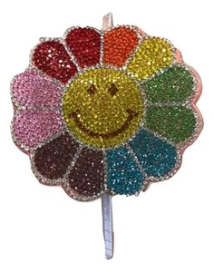 Bari Lynn Happy Rainbow Flower Headband - Picture 1 of 2