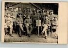 10720110 - Gruppenfoto im Felde Unterkunftshaus Uniform WK I 1918