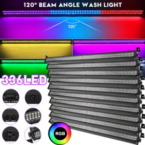 NEW 336 LED RGB Wall Wash Light Stage Light DMX Beam Bar DJ Party Disco Lighting - Picture 1 of 15