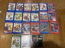 Lot Of 24 Intellivision Games 20 With Boxes Super Pro Football Pacman Tron Etc