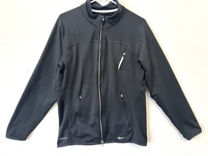 Nike Dri-FIT Full Zip Jacke Herren S grau Fleece gefüttert Training Track Sport - Bild 1 von 5