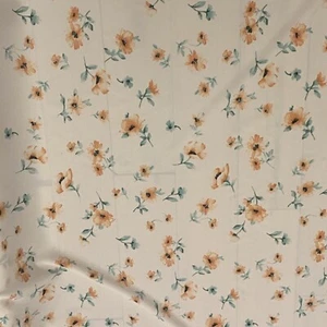 3 Metres Printed Soft Crepe Fabric For summer Dress/Skirt /Blouse/Display New ! - Picture 1 of 6