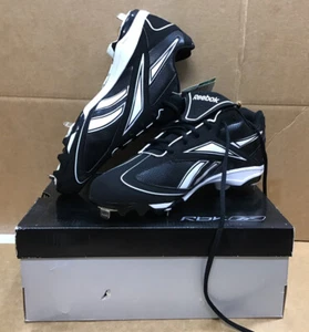 Reebok Men's Vero FL III Low M5 Black/White Baseball Cleats - Picture 1 of 7