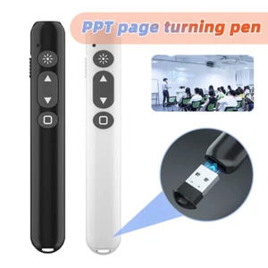 For PC Power point Presentation Remote Wireless Presenter Laser Pointer Clicker - Afbeelding 1 van 18