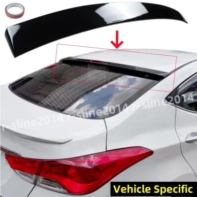 Paint Trunk Roof Spoiler Wing Fits Hyundai Elantra 2011 2012 2013 2014 2015 2016 Foto 1 de 4