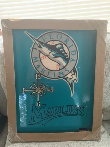 Florida Marlins Vintage Wall Clock Cover