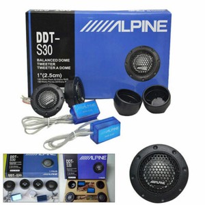 Alpine DDT-S30 360W 2.5CM 1" Soft Dome Balanced Car Audio Speakers Tweeters NEW