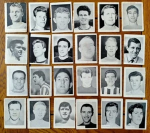 A&BC Fußballer Bildkarten 1966 mit geteilten Paaren - wählen Sie Ihre Karten - Bild 1 von 49