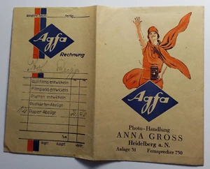 Funda negativa de Photo-Handlung Anna Gross Heidelberg Agfa aprox. años 1940/50 - Imagen 1 de 2