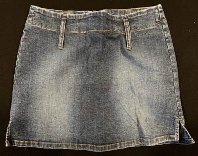 Minifalda vaquera vintage de mujer azul asfalto años 90 talla 5 NUEVA Foto 1 de 3