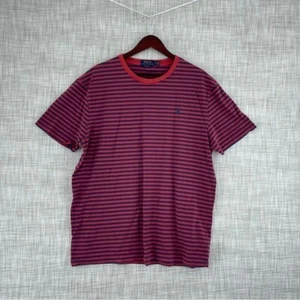 Polo Ralph Lauren Mens Size L Classic fit short sleeve shirt striped 1984 - Picture 1 of 9