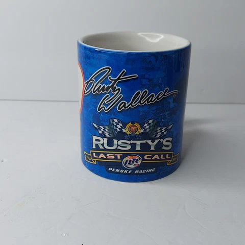Rusty Wallace "Rusty's Last Call" #2 Coffee Mug Penske racing Cover